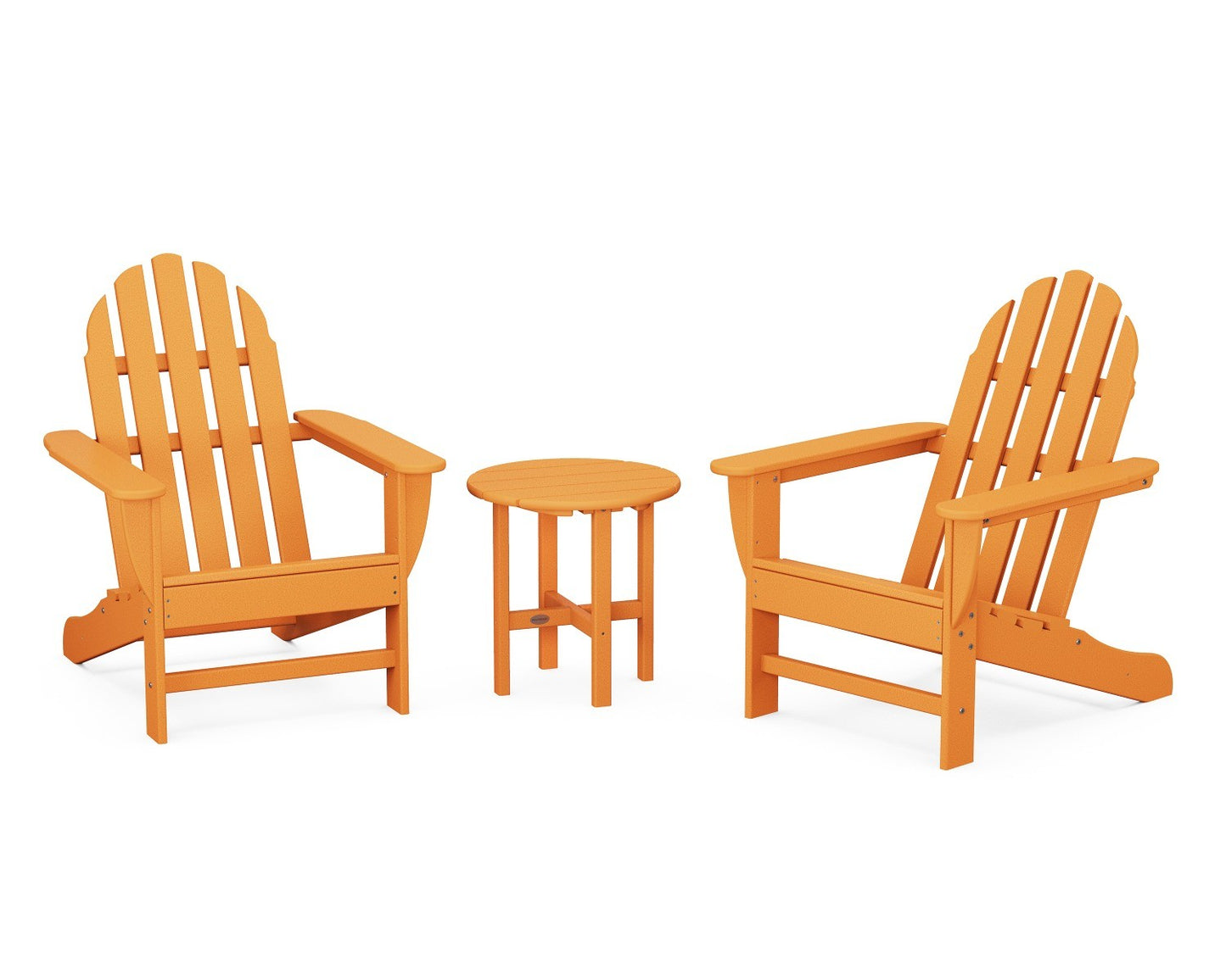 POLYWOOD Classic Adirondack 3-Piece Set