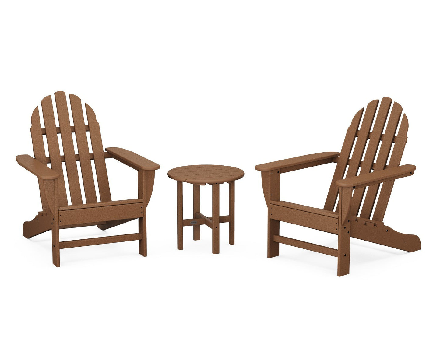 POLYWOOD Classic Adirondack 3-Piece Set