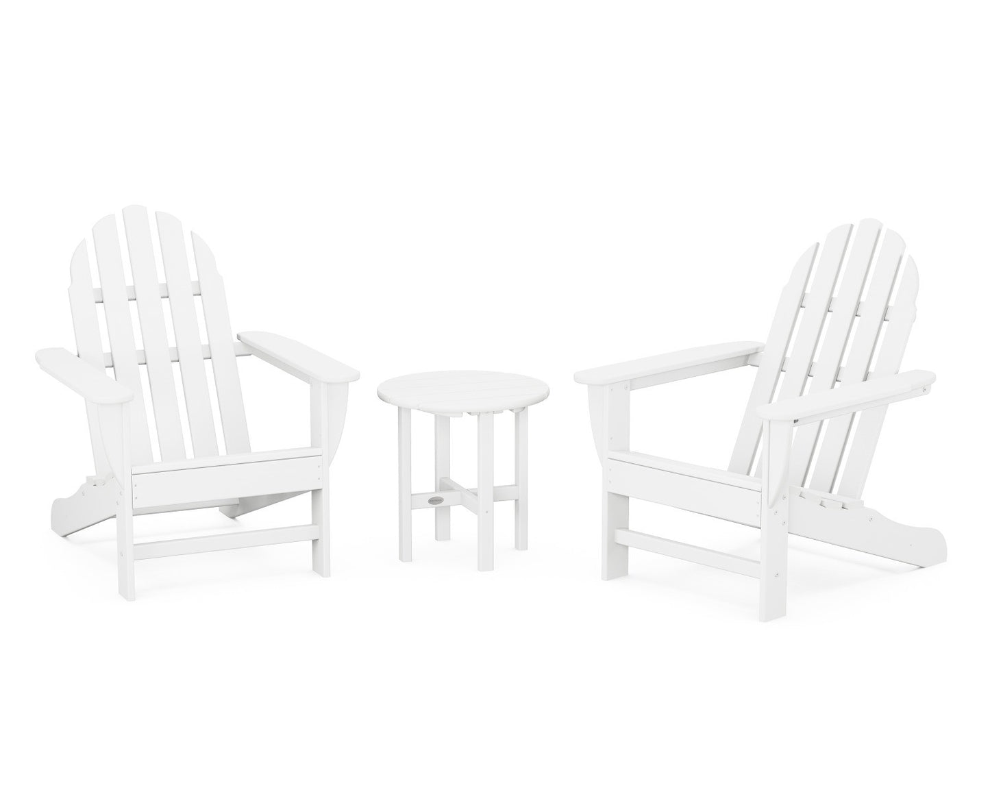 POLYWOOD Classic Adirondack 3-Piece Set