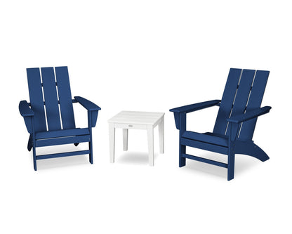 POLYWOOD Modern Adirondack 3-Piece Set
