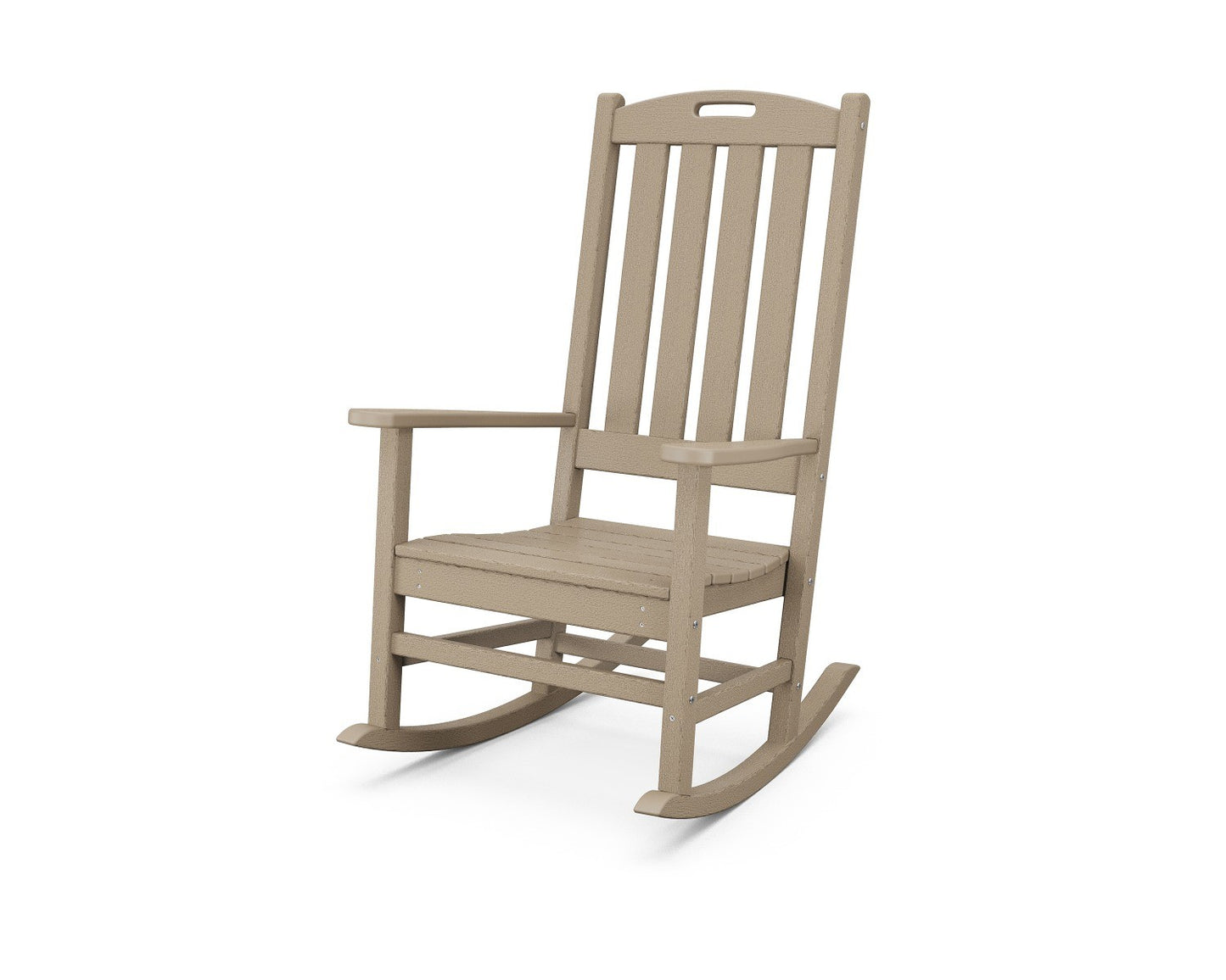 POLYWOOD Nautical Porch Rocking Chair
