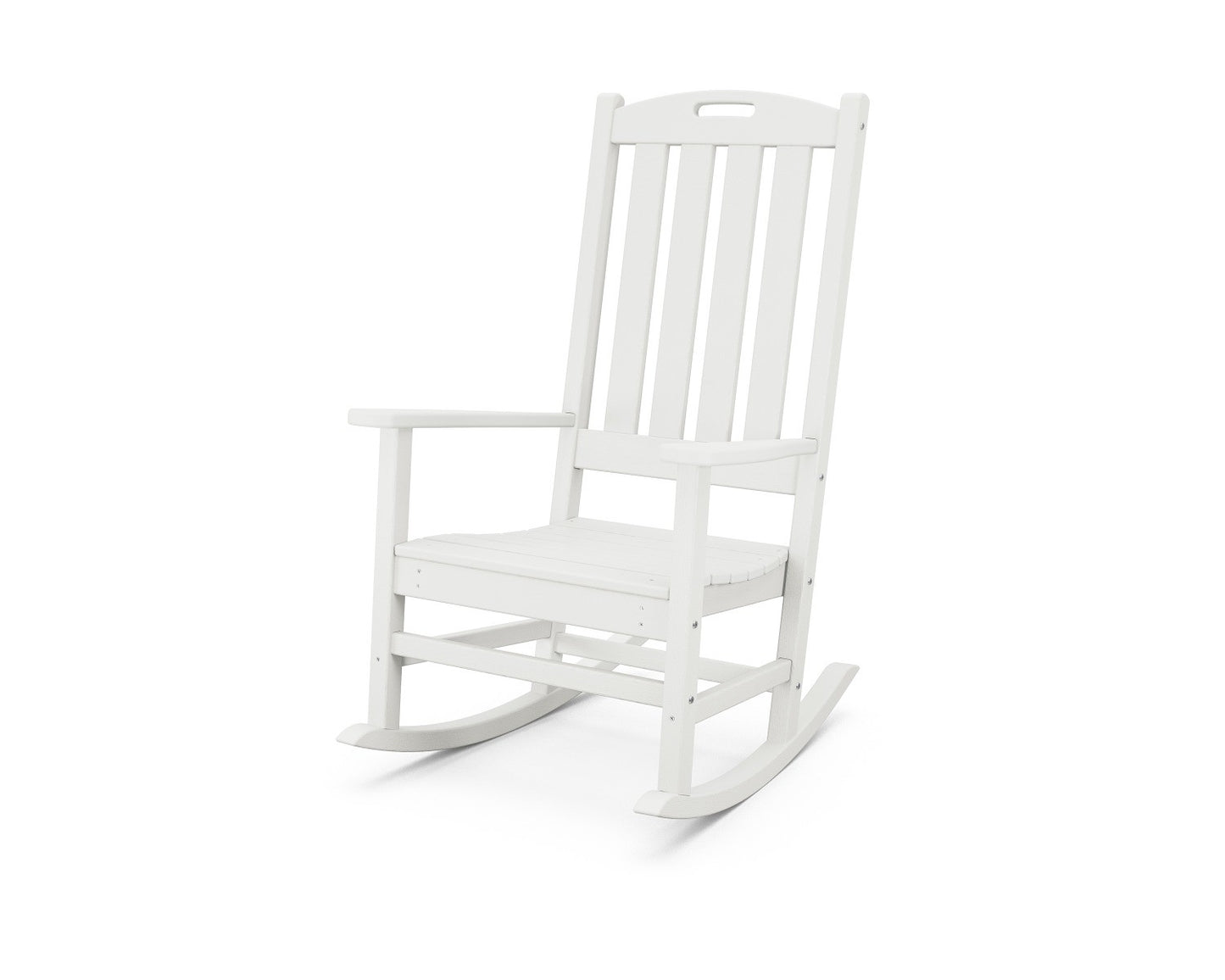 POLYWOOD Nautical Porch Rocking Chair