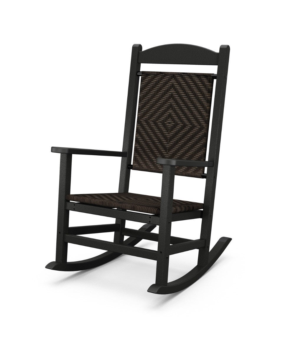 POLYWOOD Presidential Woven Rocking Chair