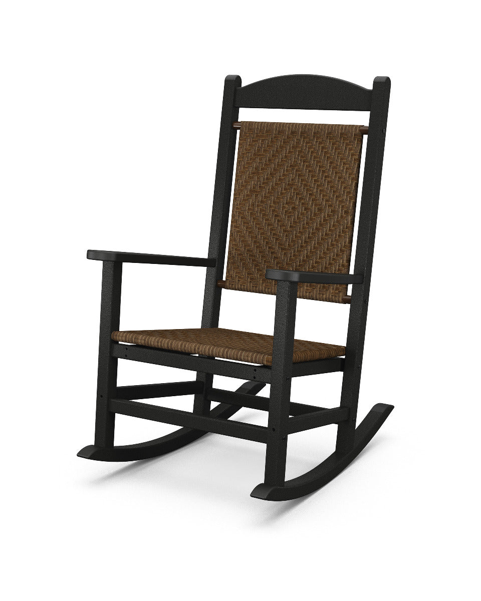 POLYWOOD Presidential Woven Rocking Chair