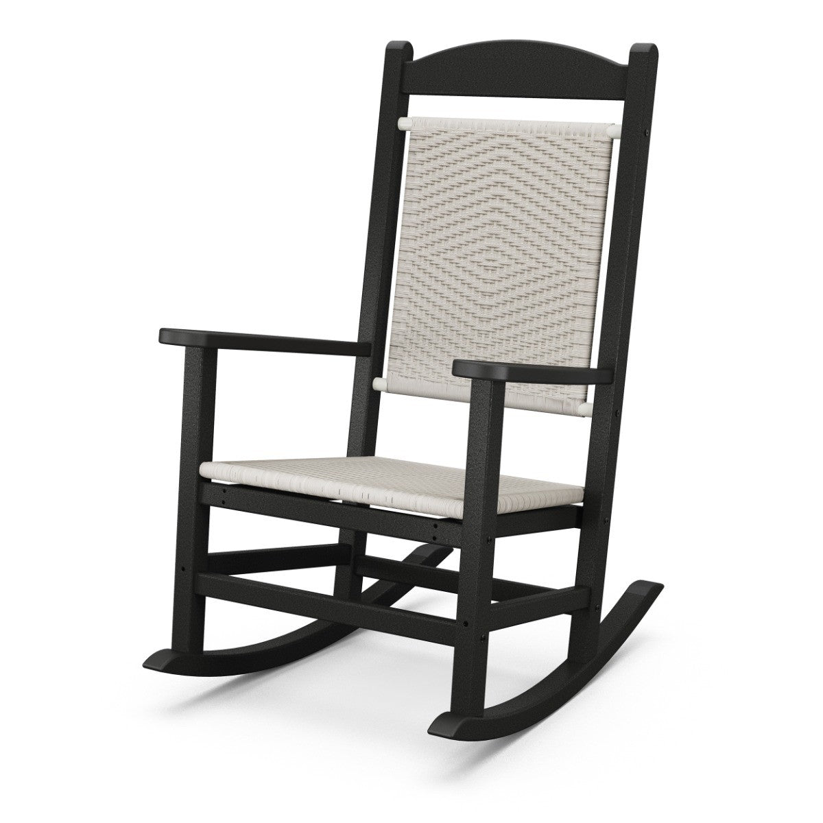 POLYWOOD Presidential Woven Rocking Chair