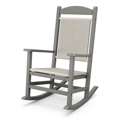 POLYWOOD Presidential Woven Rocking Chair