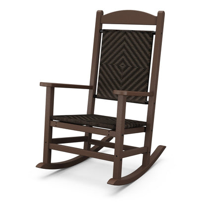 POLYWOOD Presidential Woven Rocking Chair
