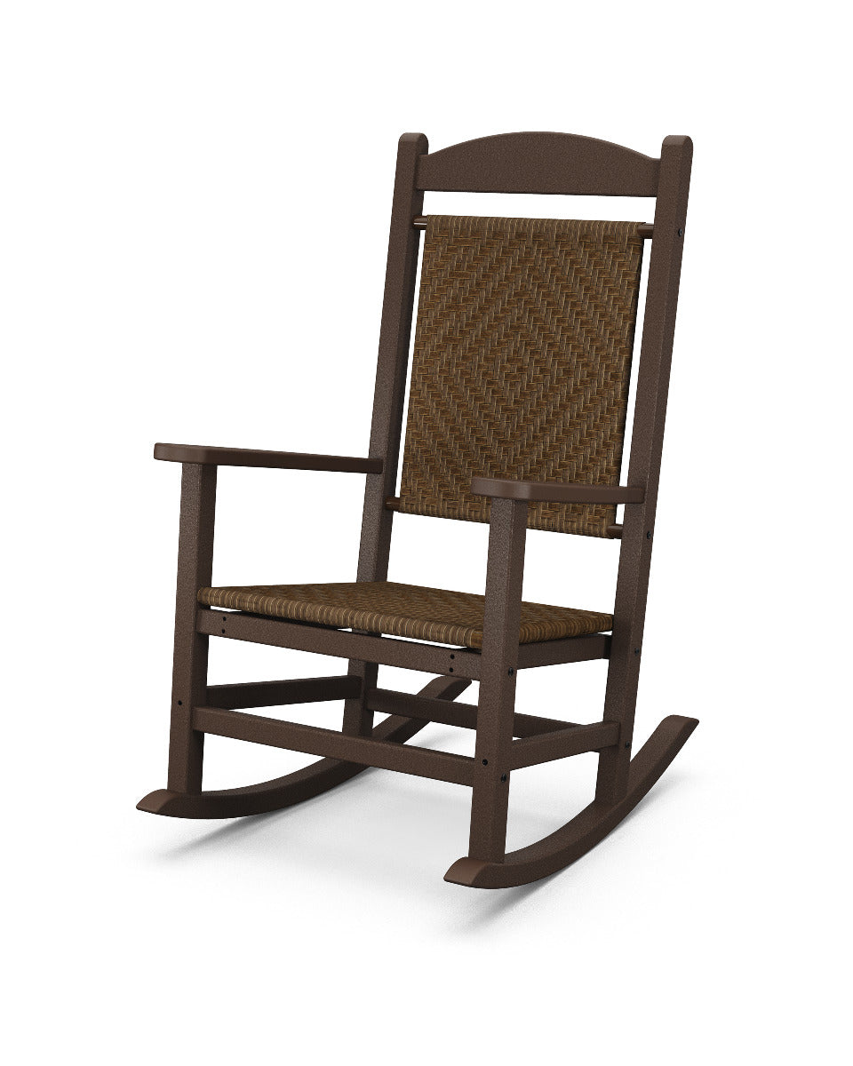 POLYWOOD Presidential Woven Rocking Chair