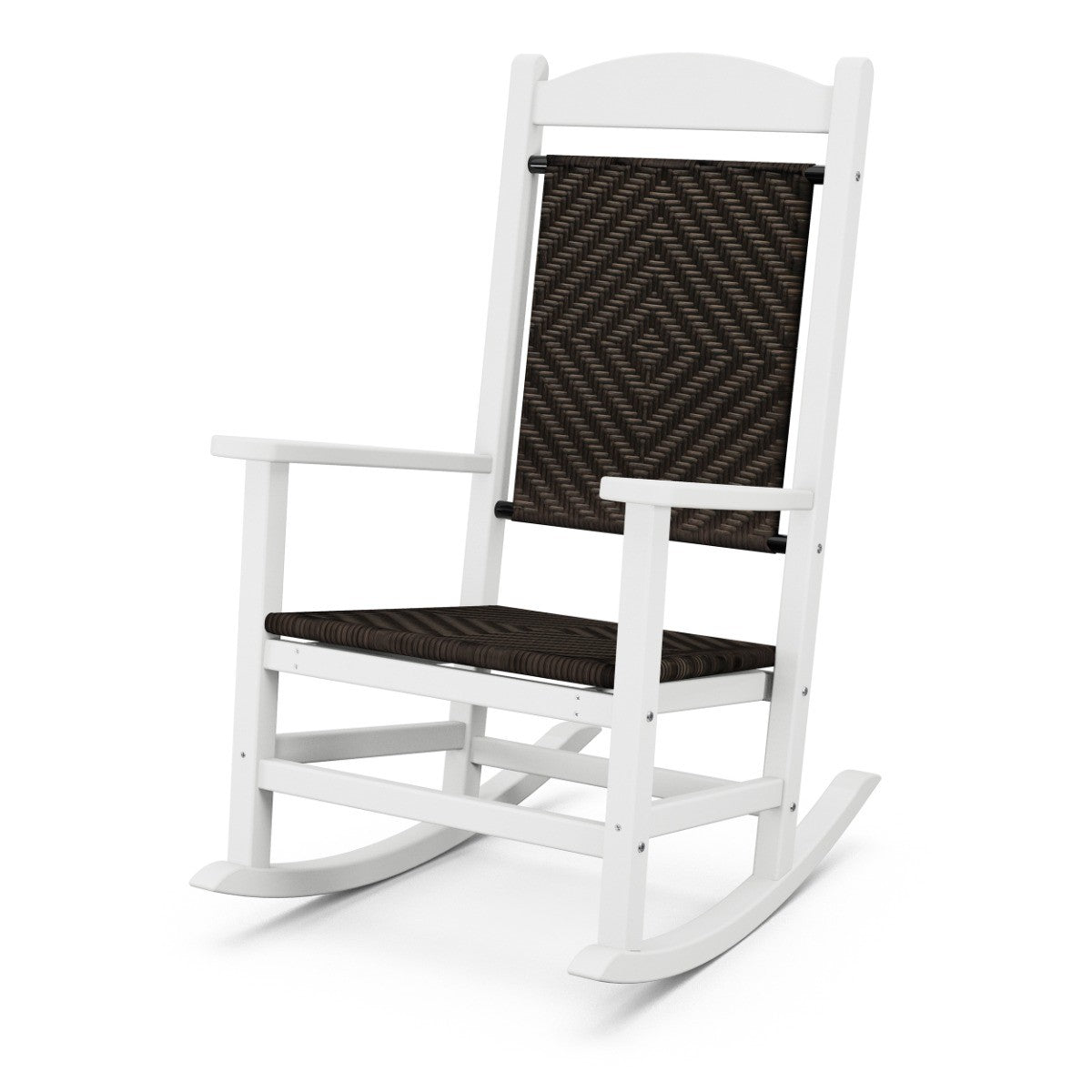 POLYWOOD Presidential Woven Rocking Chair