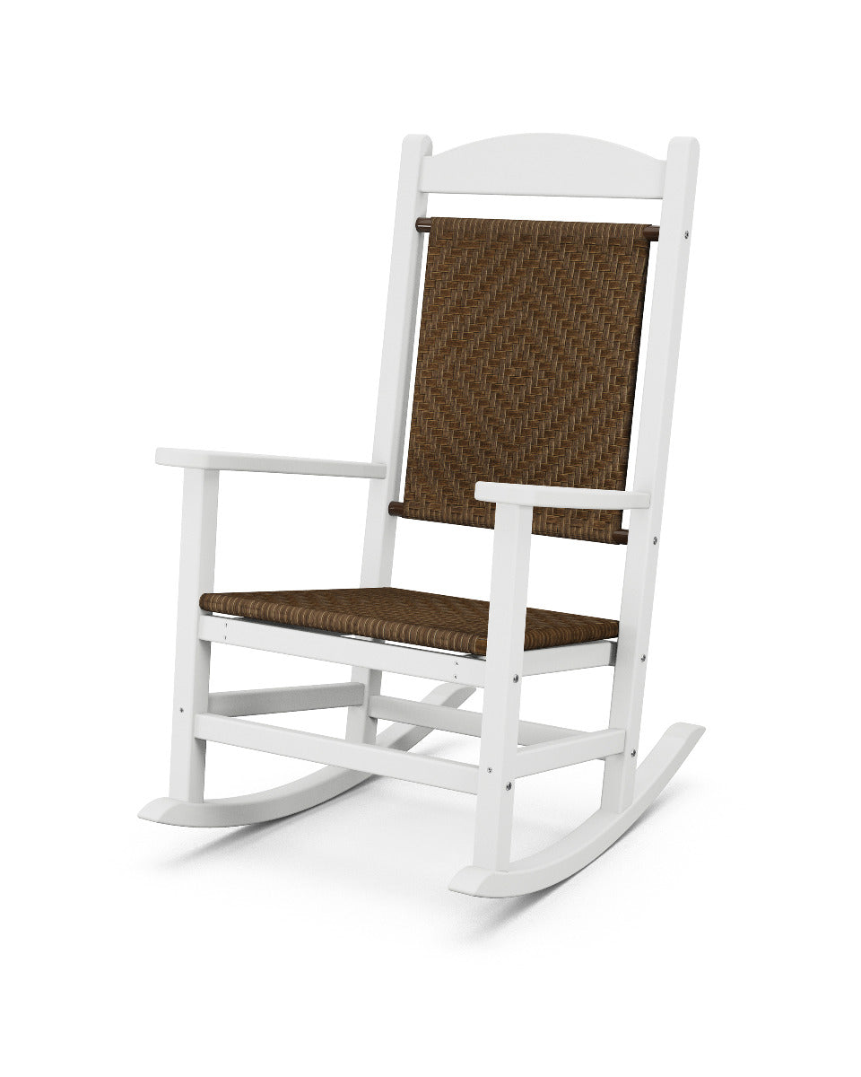 POLYWOOD Presidential Woven Rocking Chair