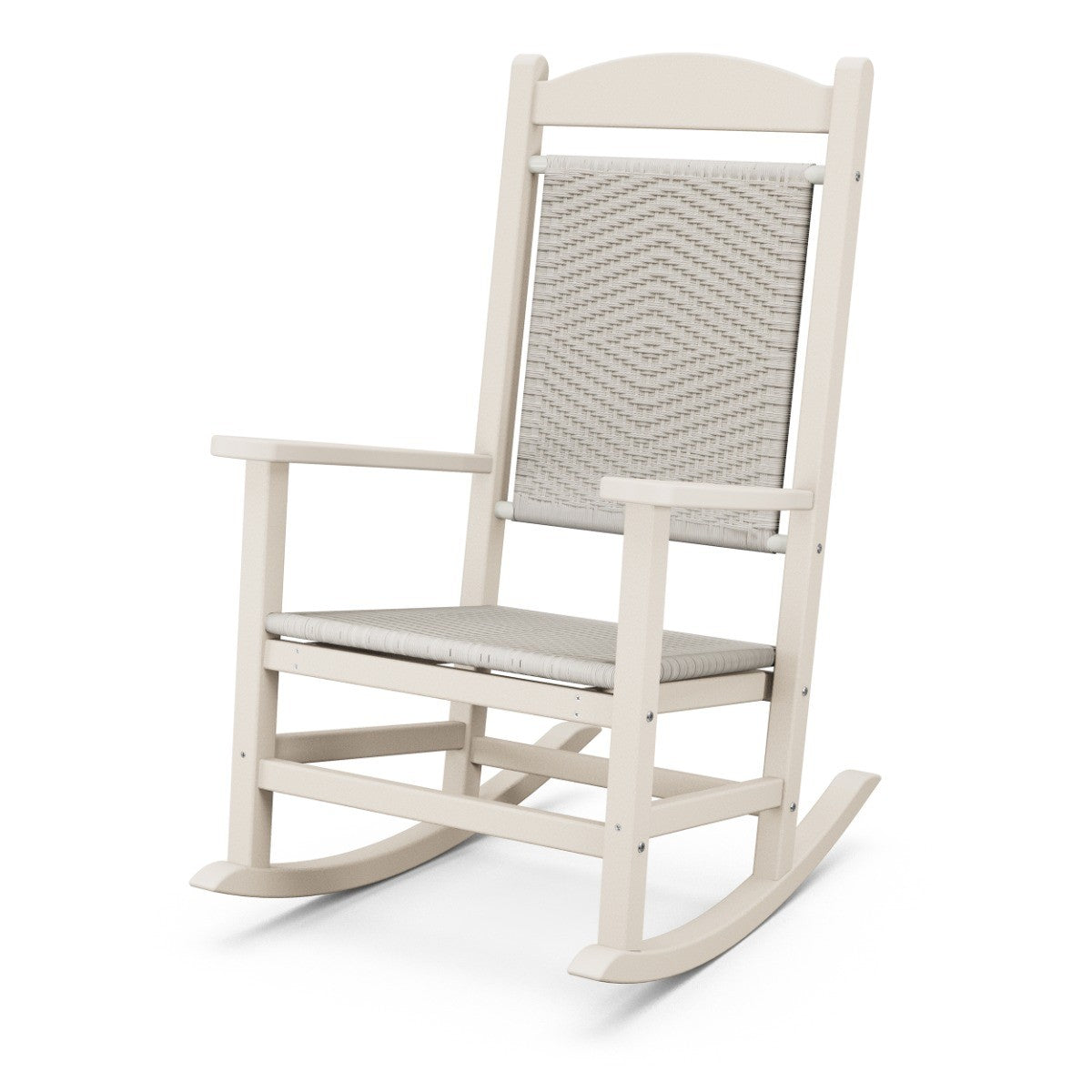 POLYWOOD Presidential Woven Rocking Chair