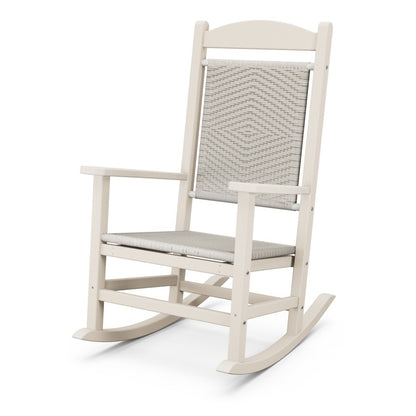 POLYWOOD Presidential Woven Rocking Chair