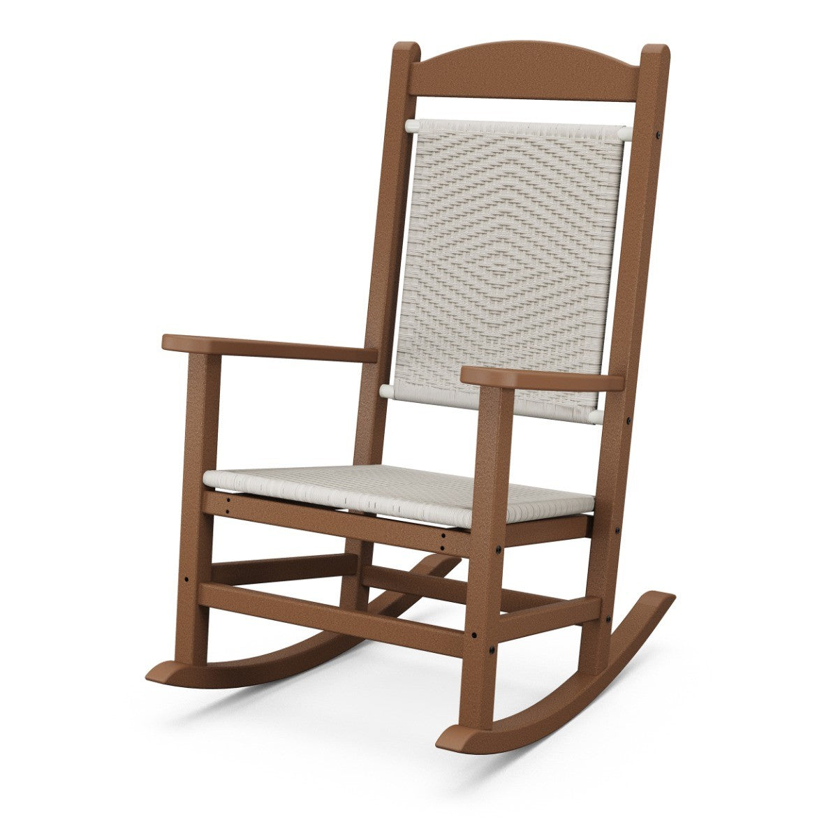 POLYWOOD Presidential Woven Rocking Chair