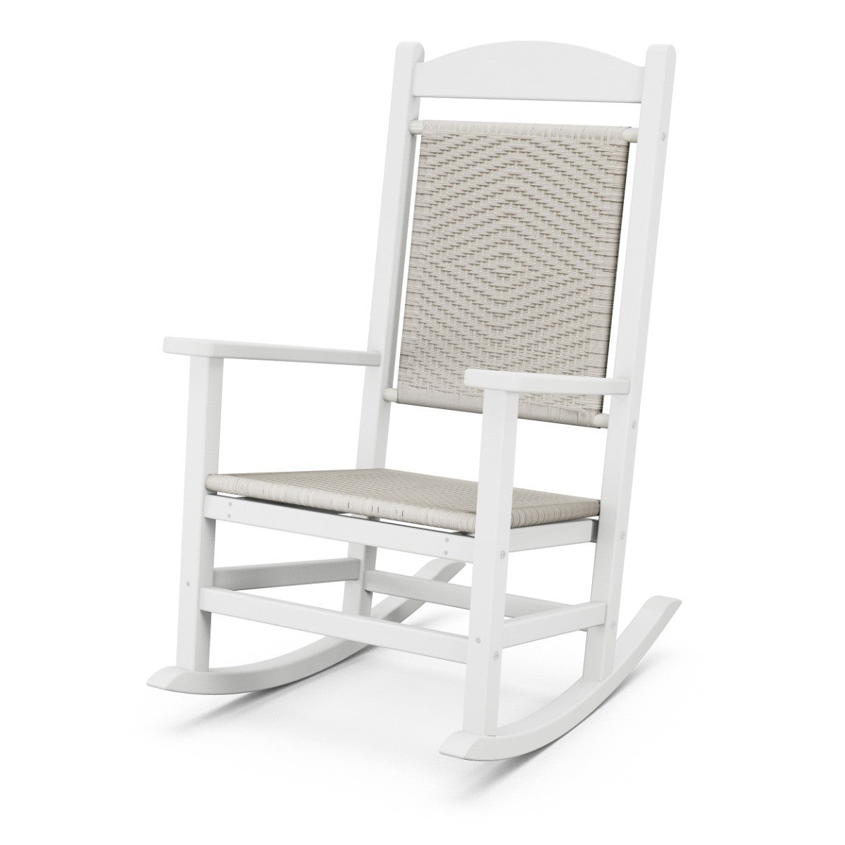 POLYWOOD Presidential Woven Rocking Chair