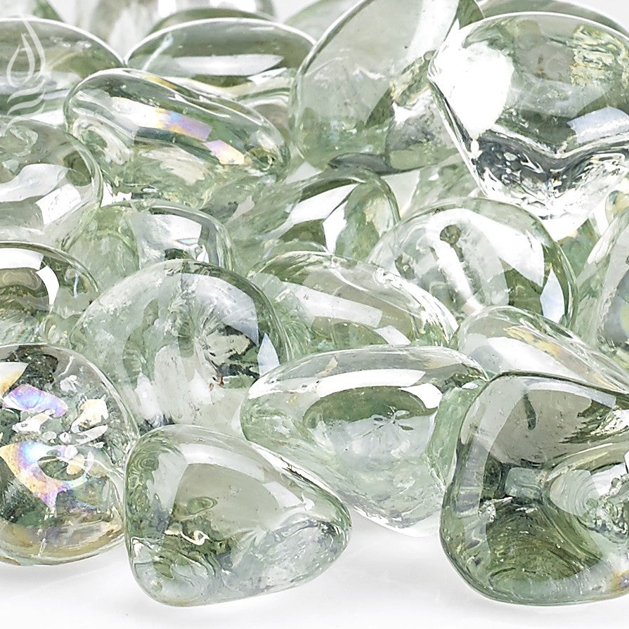 Zircon Fire Glass - Rain Drop Luster