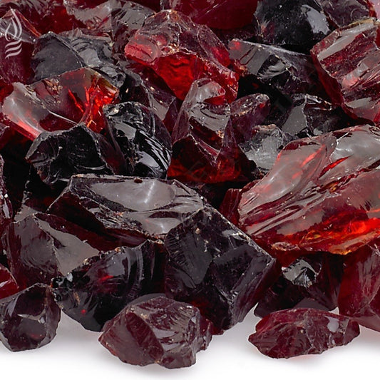 Fire Pit Fireplace Fire Glass Red