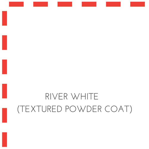 All White Frame Color