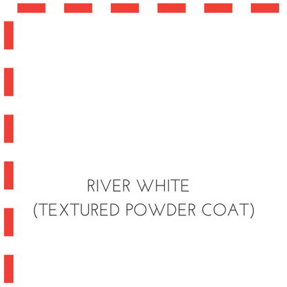 All White Frame Color