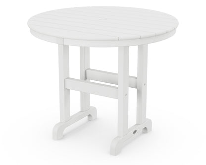 POLYWOOD La Casa Cafe Round 36" Dining Table