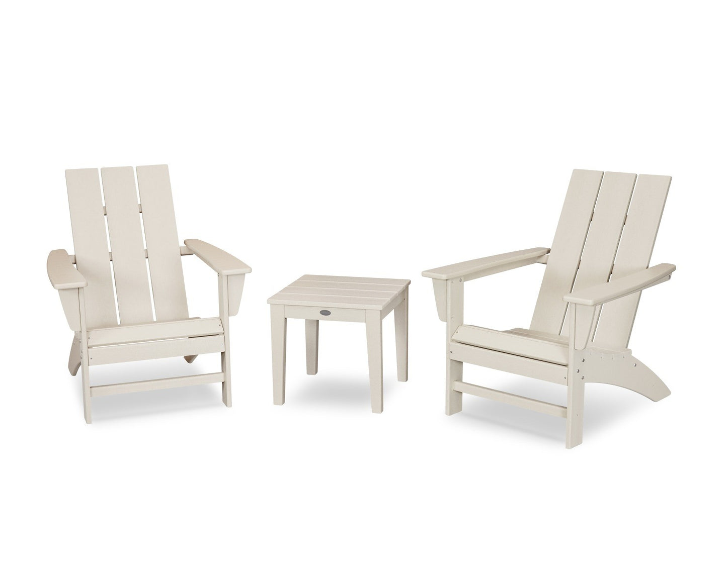 POLYWOOD Modern Adirondack 3-Piece Set