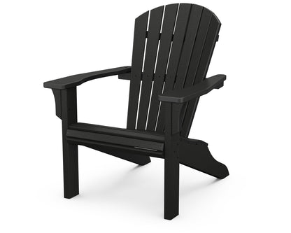 POLYWOOD Seashell Recycled Plastic Adirondack Chair