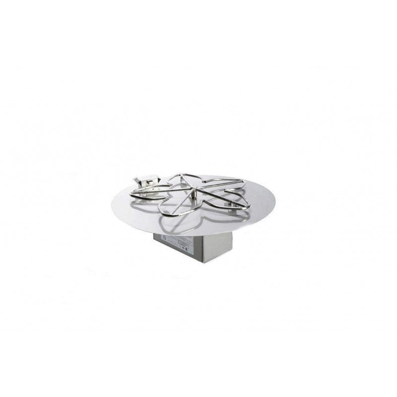 Sierra Smooth Copper Gas Fire Pit Bowl Fire Pit - Penta Burner