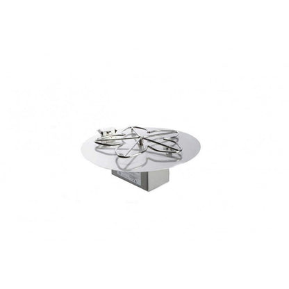 Sierra Smooth Copper Gas Fire Pit Bowl Fire Pit - Penta Burner