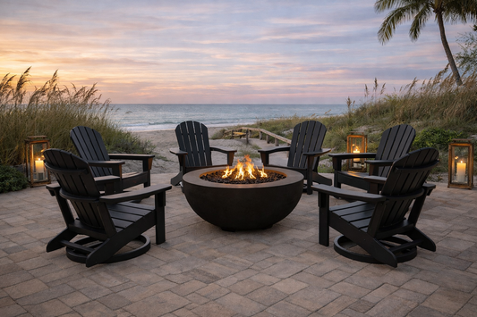 Collective 8 Concrete Fire Bowl