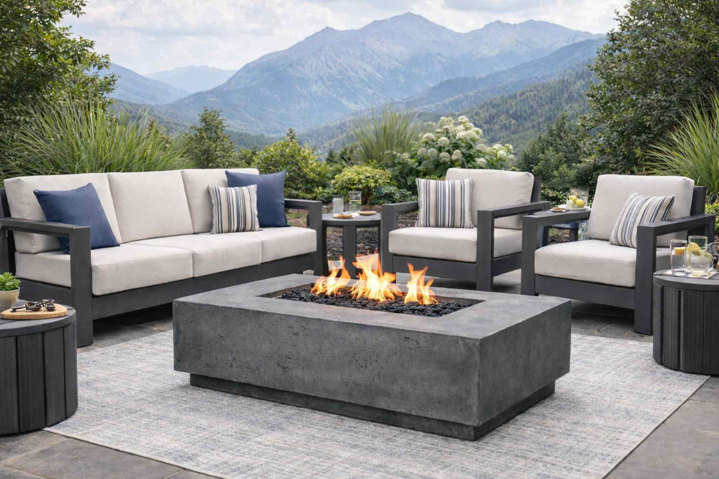 Studio 1 Concrete Fire Table