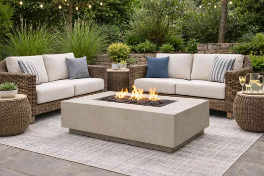 Studio 4 Concrete Fire Table