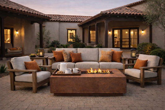 Studio 5 Concrete Fire Table