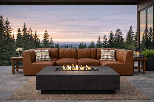 Studio 7 Concrete Fire Table