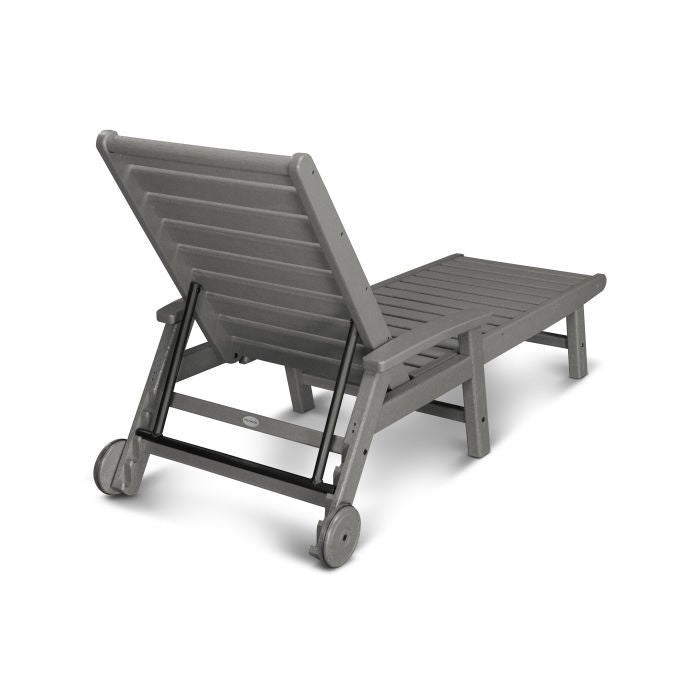 POLYWOOD Signature Chaise with Wheels