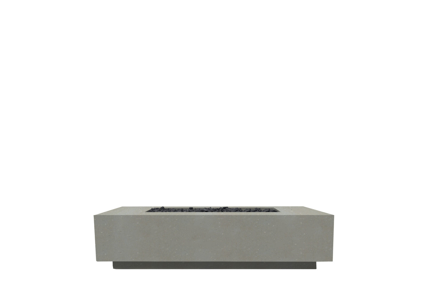 Studio Slim Modern Concrete Fire Table