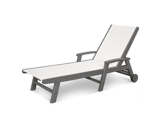 Slate Grey Frame and White Sling