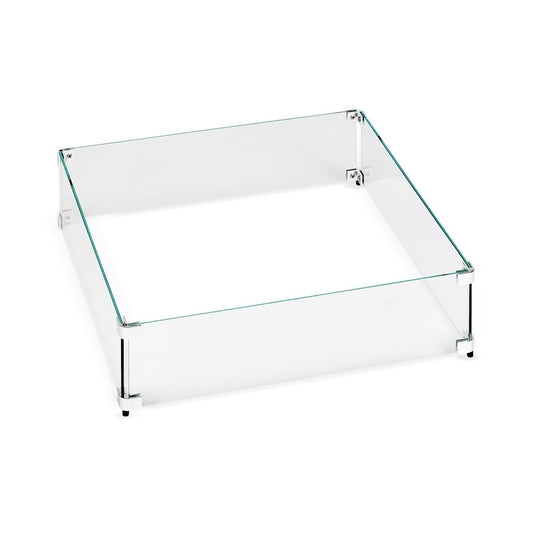 Square Wind Guard for Fire Table