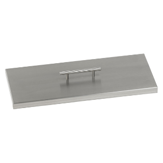 Stainless Steel Rectangular Burner Pan Cover