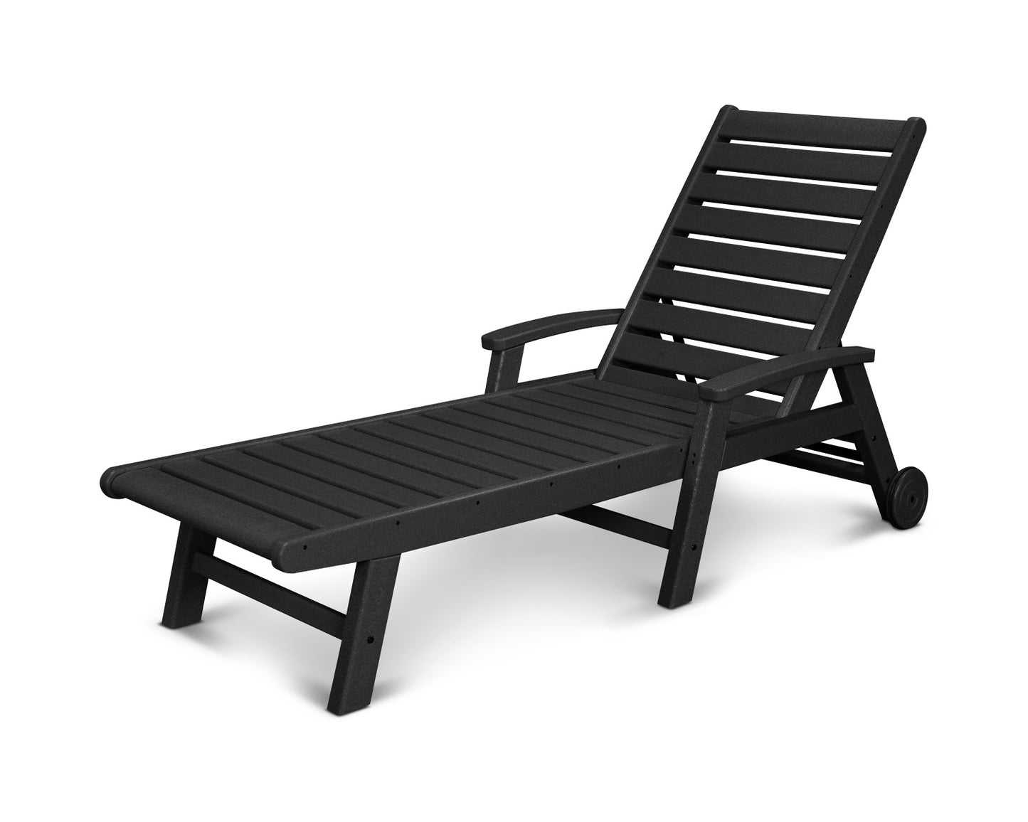 POLYWOOD Signature Chaise with Wheels