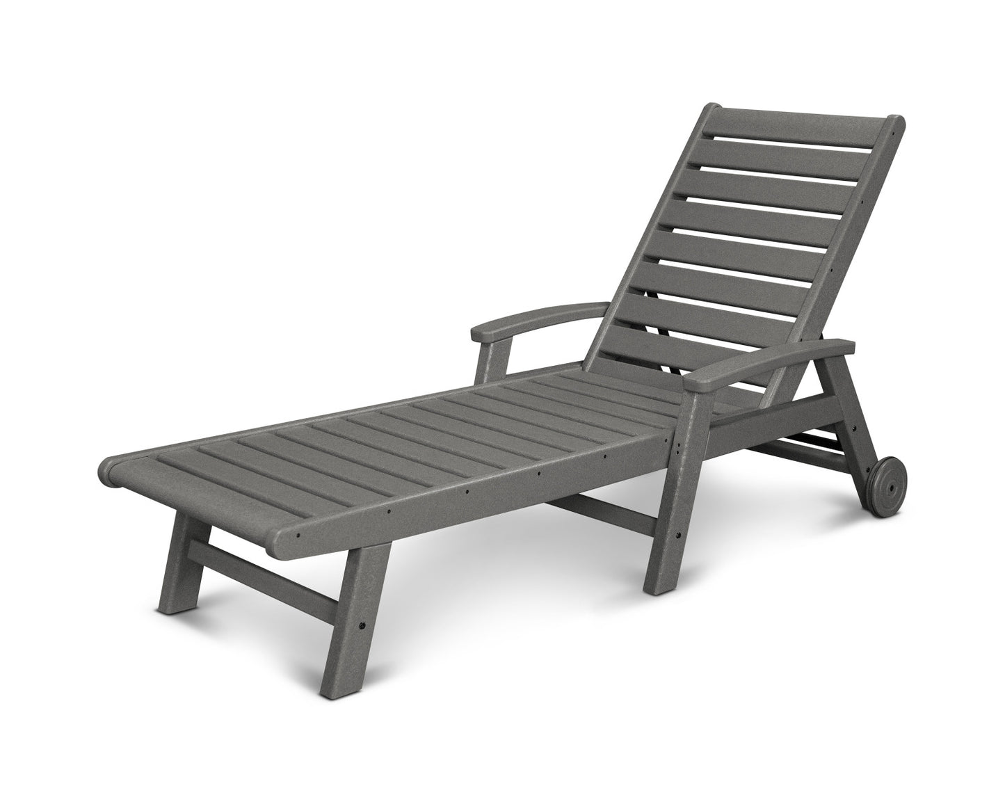 POLYWOOD Signature Chaise with Wheels