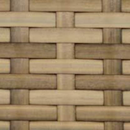 Taupe Country wicker resin frame