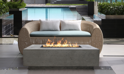 Prism Tavola 1 Concrete Fire Table