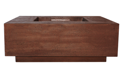 Prism Tavola 3 Concrete Fire Table Square
