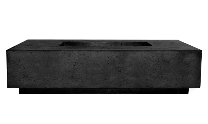 Prism Tavola 4 Concrete Fire Table