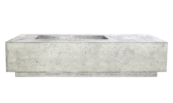 Prism Tavola 5 Concrete Fire Table