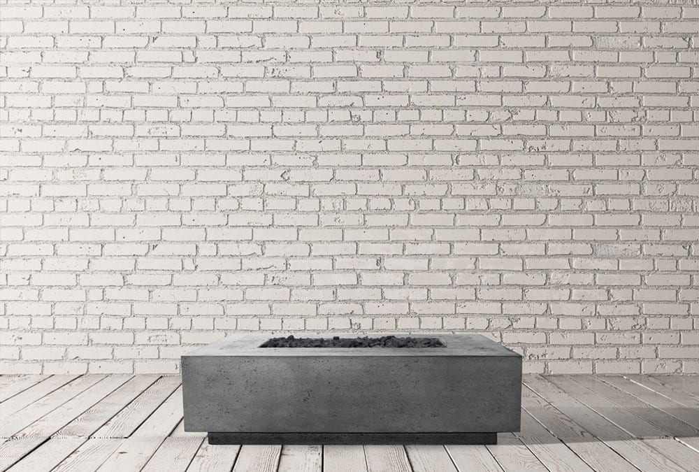 Prism Tavola 1 Concrete Fire Table
