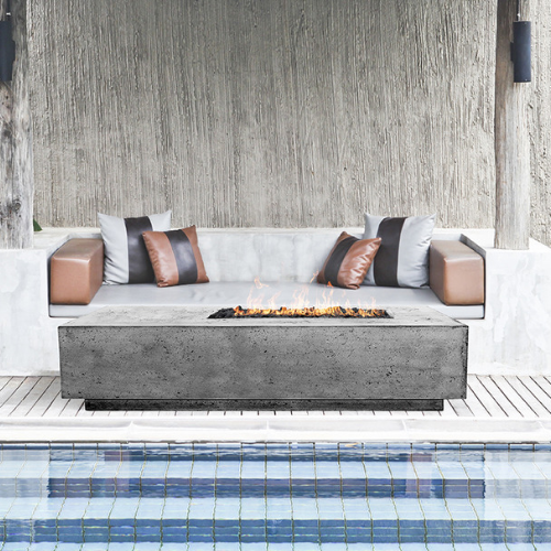 Prism Tavola 5 Concrete Fire Table