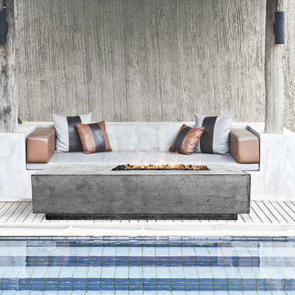 Prism Tavola 5 Concrete Fire Table