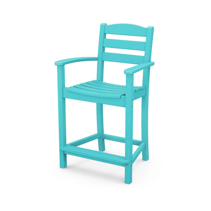 POLYWOOD La Casa Cafe Counter Arm Chair