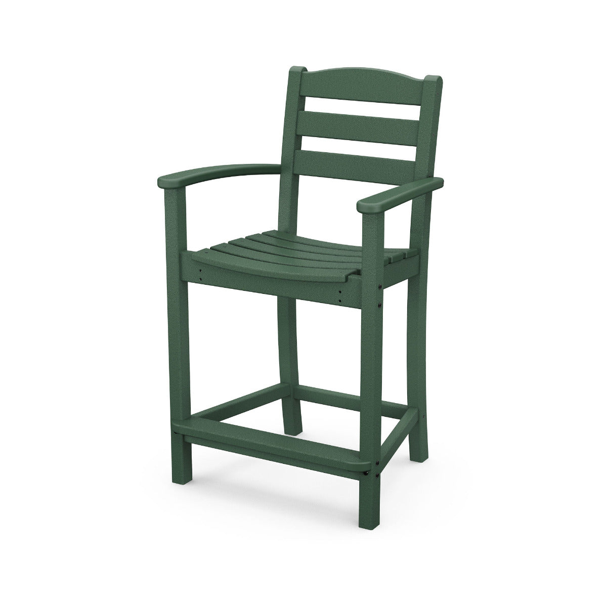 POLYWOOD La Casa Cafe Counter Arm Chair
