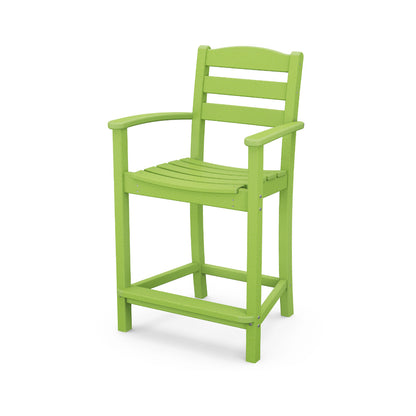POLYWOOD La Casa Cafe Counter Arm Chair
